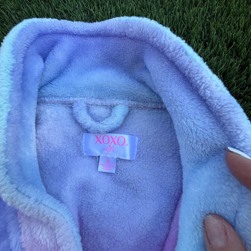 XOXO Pastel Gradient Robe - Picture 2 of 2